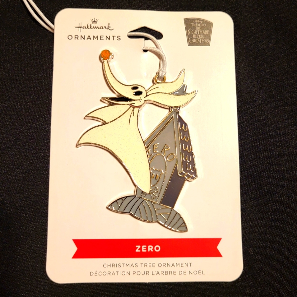 Hallmark Nightmare Before Christmas Zero Ornament